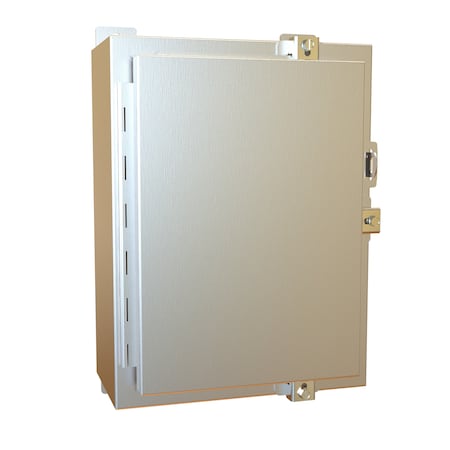 N4X Wallmount Enclosure With Panel, 20 X 20 X 8, 316 SS